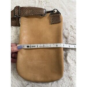 Men's Women's UNISEX LEATHER Bicycle CROSSBODY Bag Small Shoulder Messenger